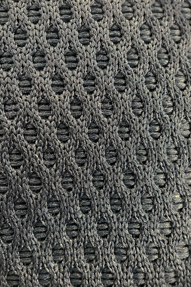 cloth, knitting, macro, gray, texture, HD phone wallpaper