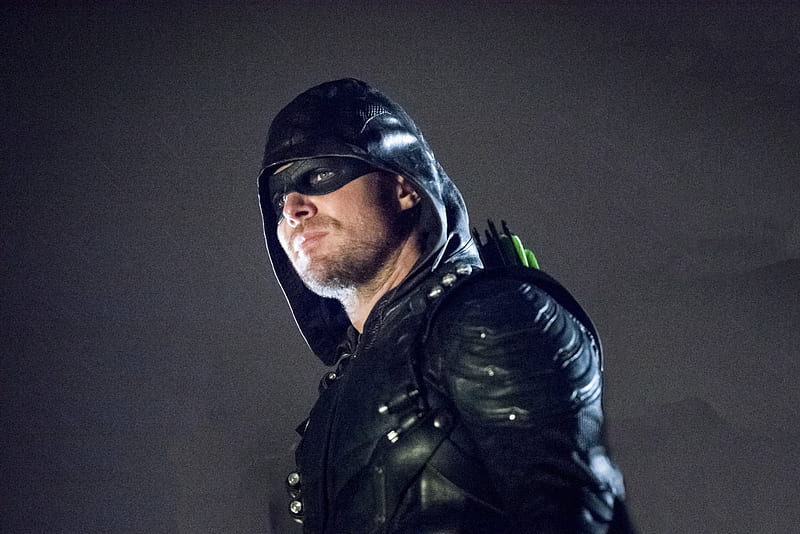 Oliver Queen As Arrow Season 6 2018, arrow, tv-shows, HD wallpaper
