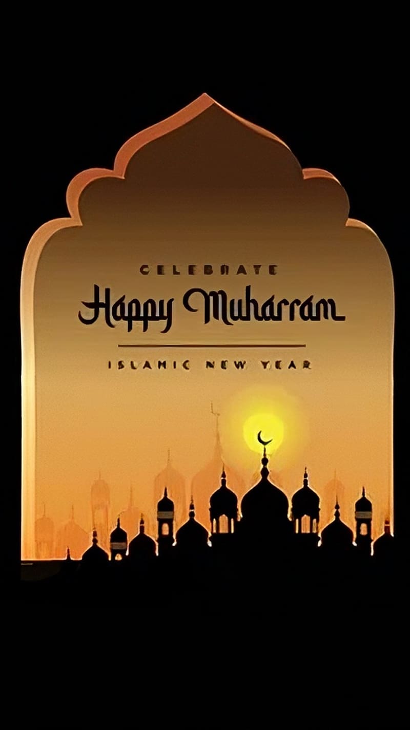 Muharram New Year, muharram islamic, islamic, muharram, HD phone wallpaper