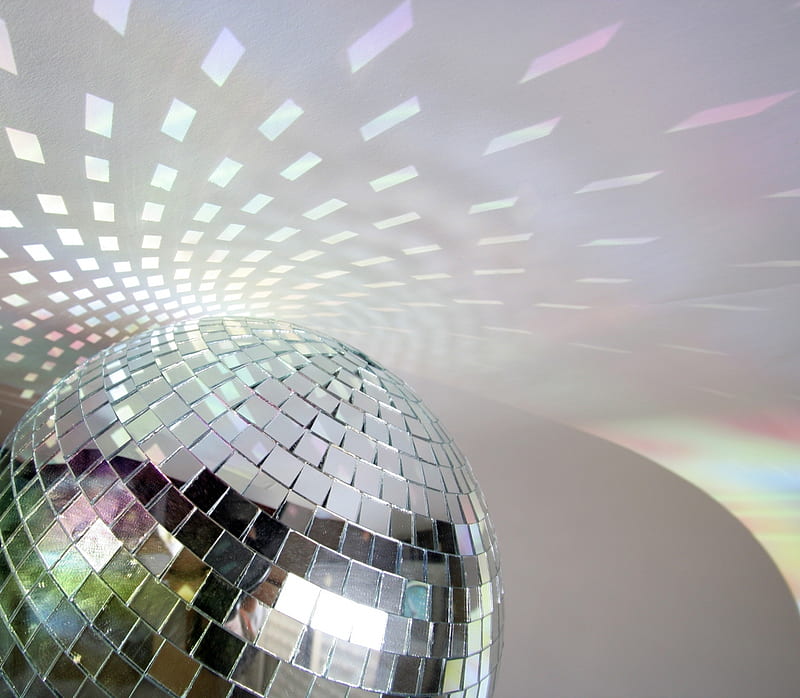 Disco Ball, ball, disco, party, abstract, HD wallpaper