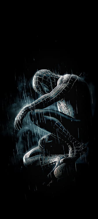 spiderman 3 black suit poster