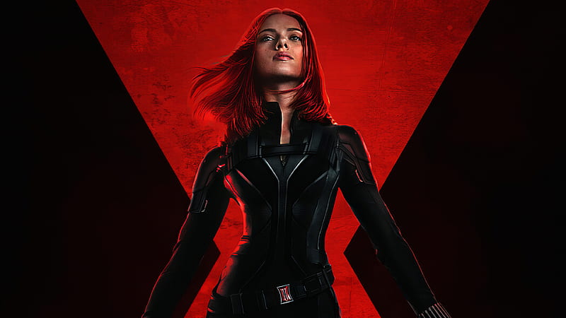 Black Widow (2020), red, black widow, redhead, actress, Scarlett ...
