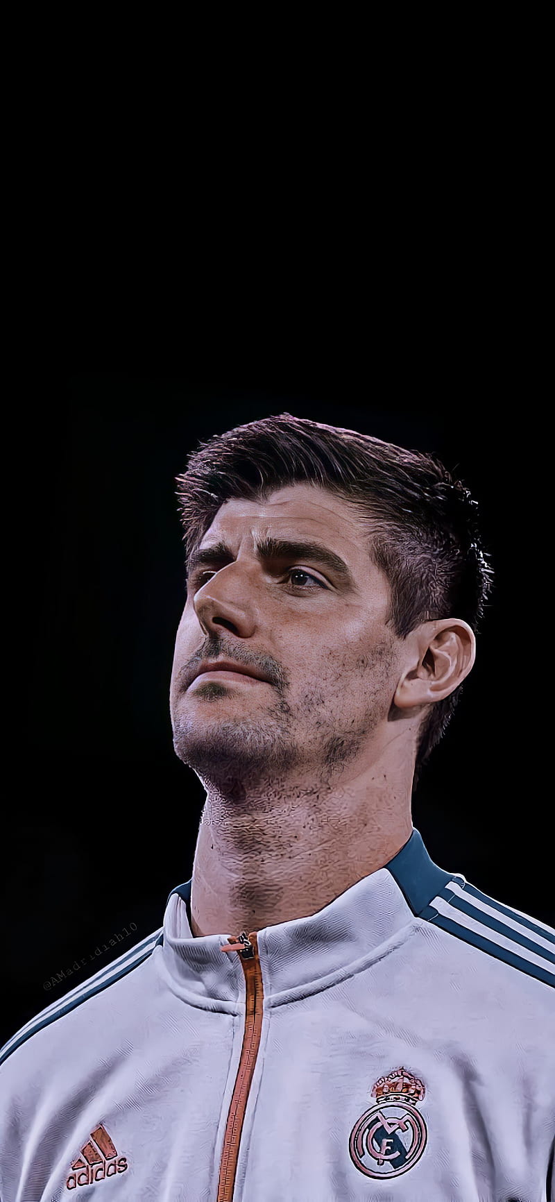 Real Madrid - . Thibaut Courtois. / Twitter, HD phone wallpaper