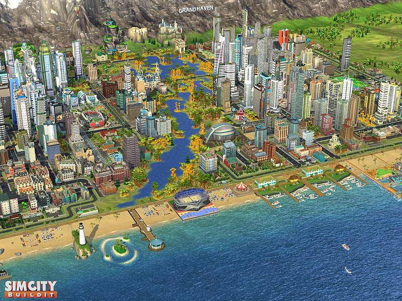 Video Game, SimCity BuildIt, HD wallpaper