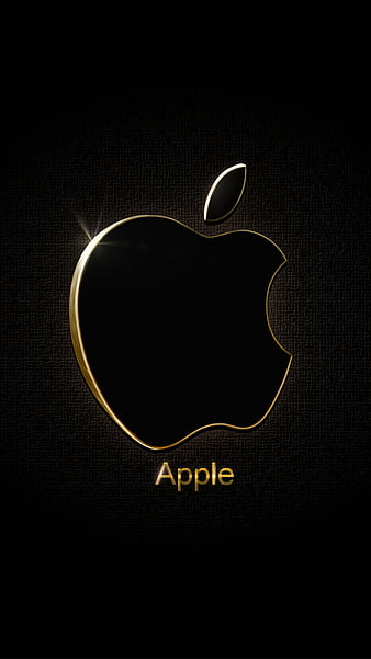 Apple Logo Black Background Wallpaper iPhone Phone 4K #6680e