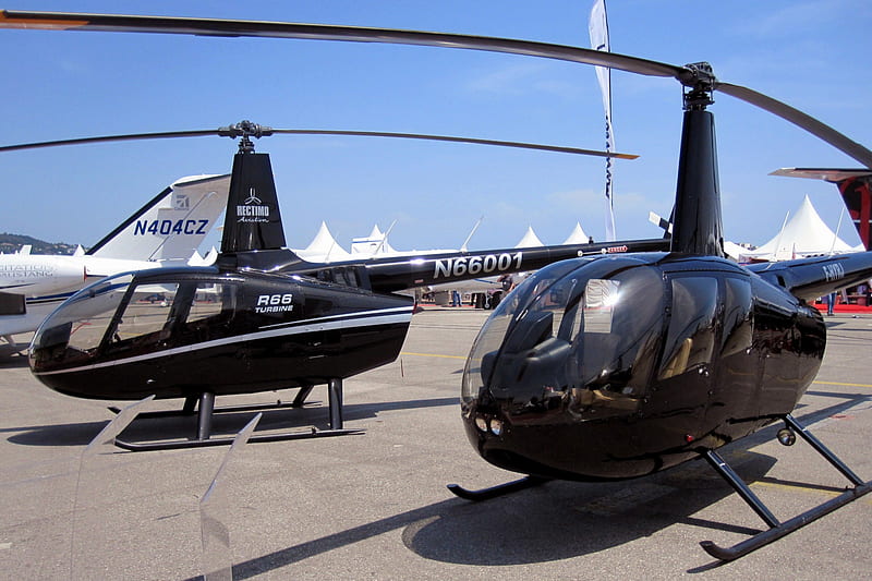 Airshow Cannes France, helicopters, aircraft, sky, airfield, HD wallpaper