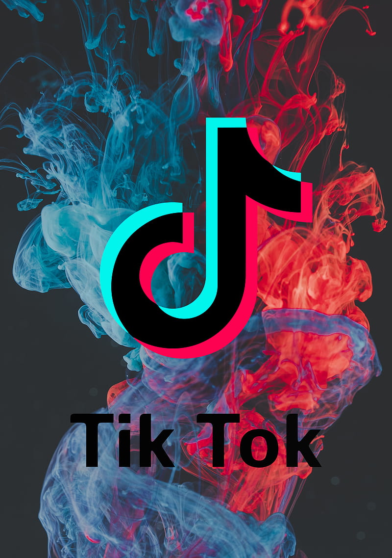 TikTok Smoke, smoke, tik, tik tok, tiktok, tok, HD phone wallpaper