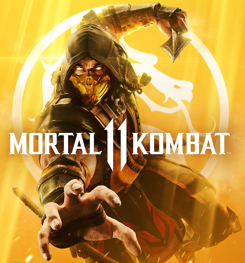 Mortal Kombat 11 , cover, art, HD phone wallpaper