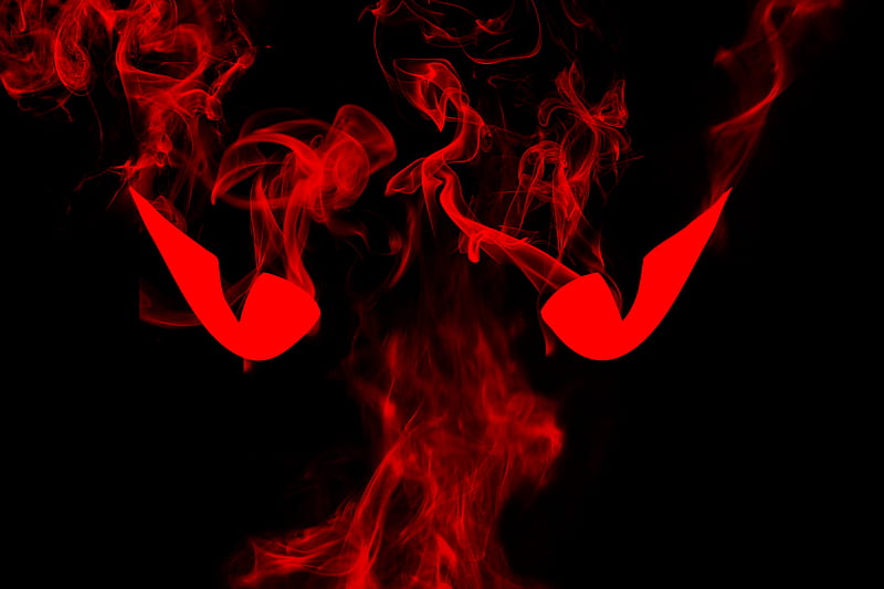 Red eyes with smoke, red, eyes, smoke, HD wallpaper | Peakpx