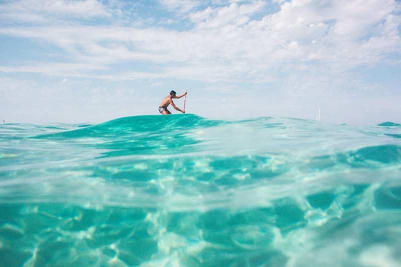 man doing surfing, HD wallpaper man doing surfing, HD wallpaper
