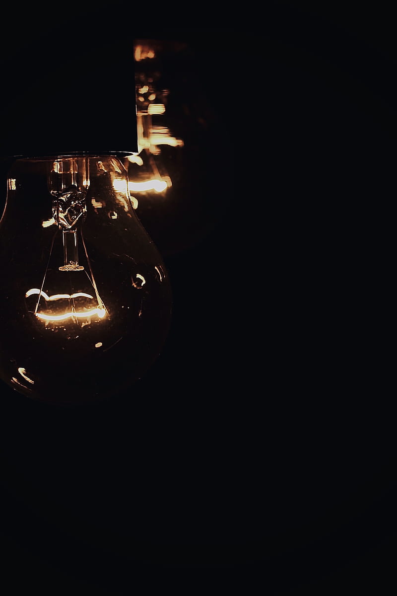 lamp, dark, glow, HD phone wallpaper