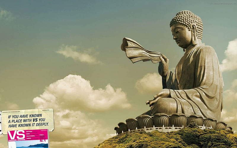 Buddha-Amazing advertising creative, HD wallpaper