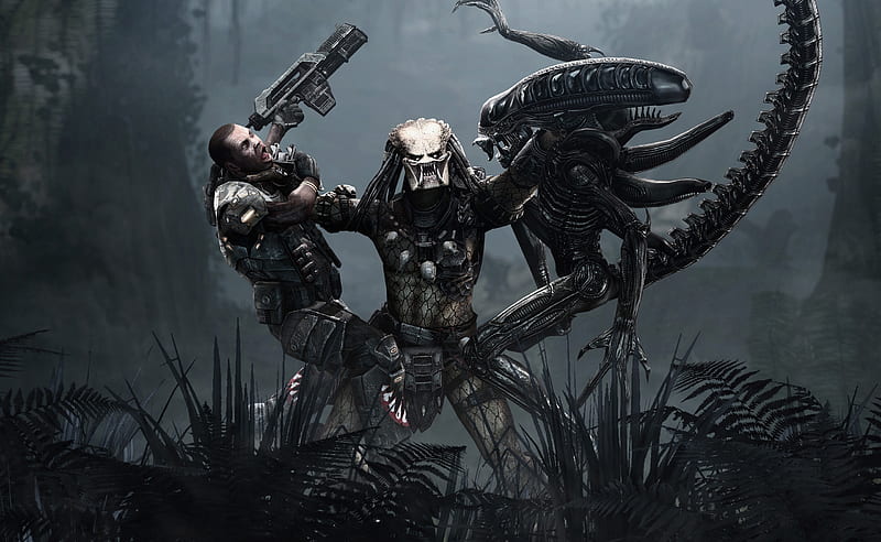 Comics Aliens Vs. Predator: Three World War HD Wallpaper