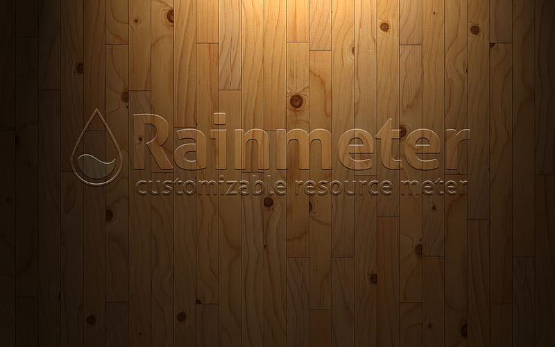 Wood, Colors, Technology, Customization, Rainmeter, HD wallpaper