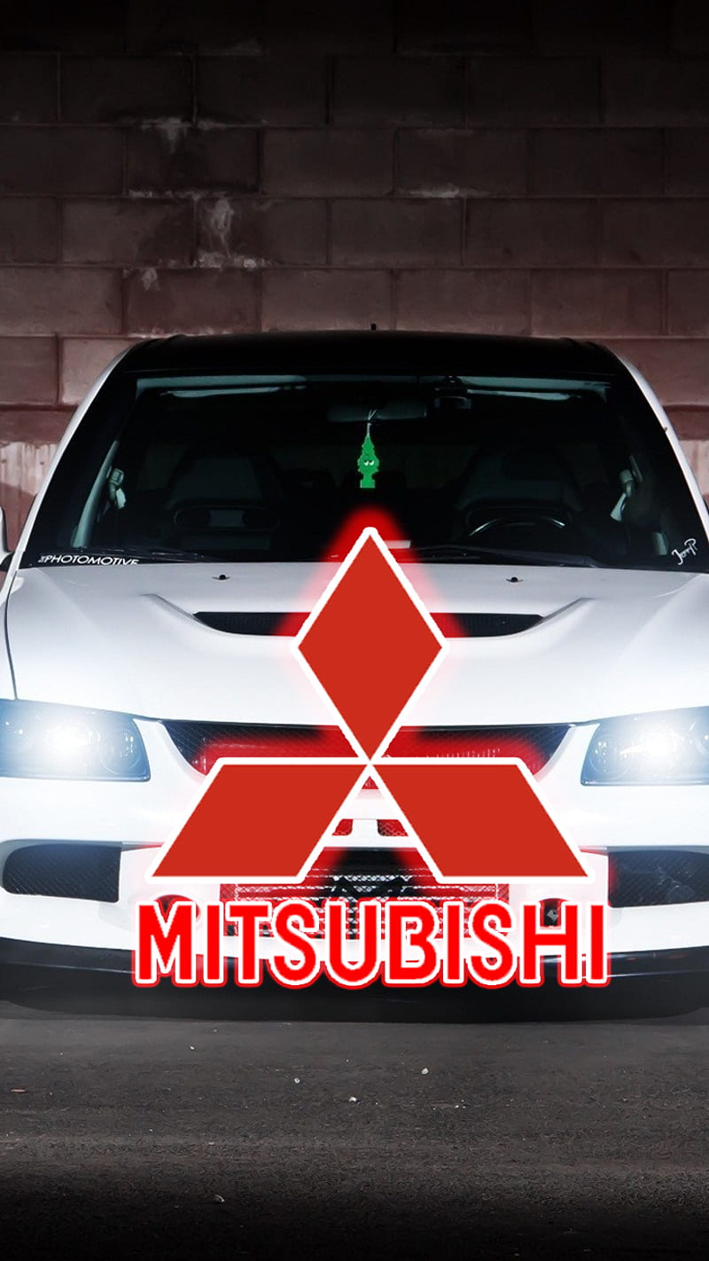 mitsubishi lancer logo wallpaper