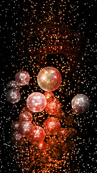 Disco Bubbles, balls, bubbles, christmas, disco, HD phone wallpaper | Peakpx