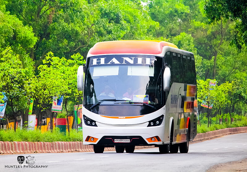 SKS E5V2, 2018, bangladesh, bus, coach, hanif enterprise, hino, malaysia, sks, HD wallpaper