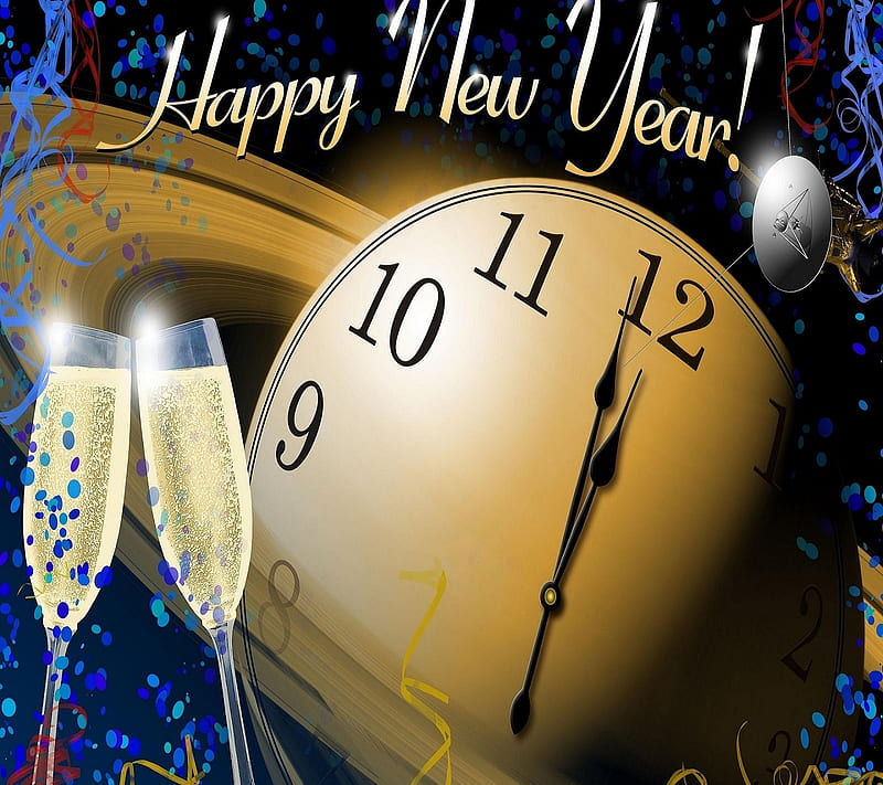 Happy new year, 2014, greetings, happiness, new year, wish, HD wallpaper