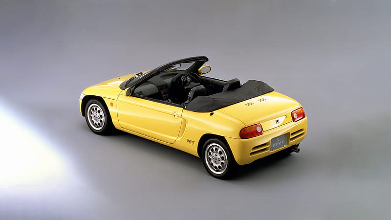 1991 Honda Beat, Convertible, Inline 3, Kei Car, HD wallpaper
