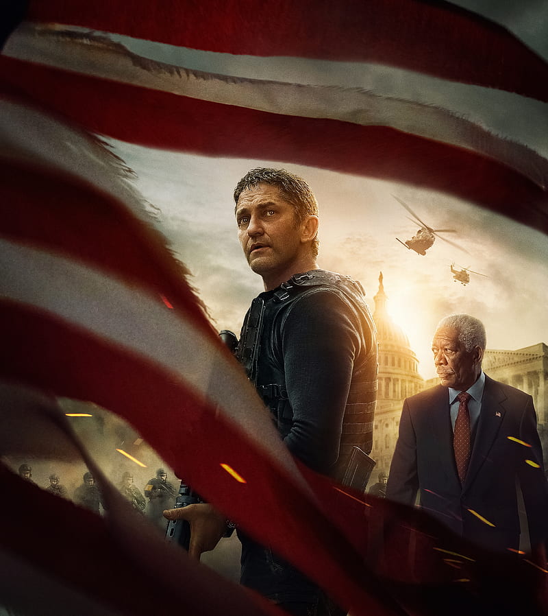 angel has fallen, morgan man, gerard butler, Movies, HD phone wallpaper