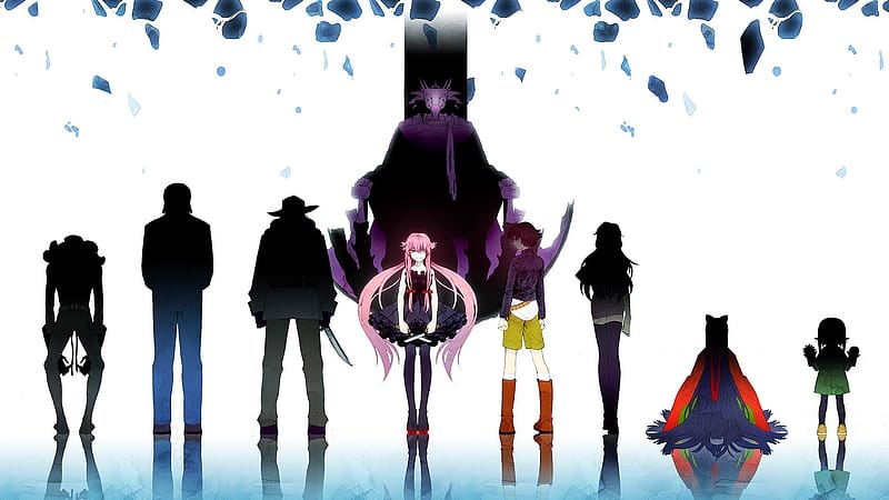 Anime Mirai Nikki HD Wallpaper by Morrow