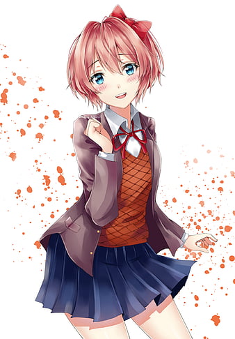 Sayori in the Blue Sky by geraritydevillefort on DeviantArt