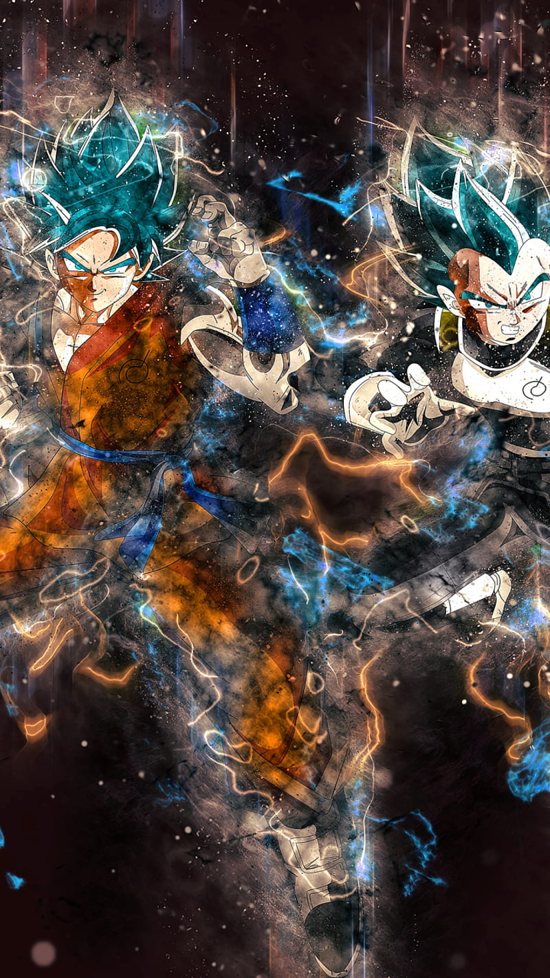 Blue Saiyans Anime Ball Blue Dragon Dragonball God Saiyan Super HD Mobile Wallpaper