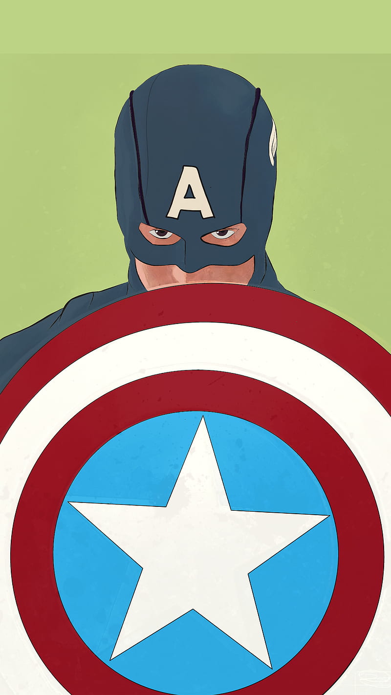 Captain America, avengers, cartoon, civil war, iron man, memr32, royal  enfield, HD phone wallpaper | Peakpx