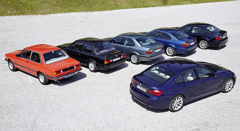 2016 BMW 3-Series LCI - Six Generations , car, HD wallpaper