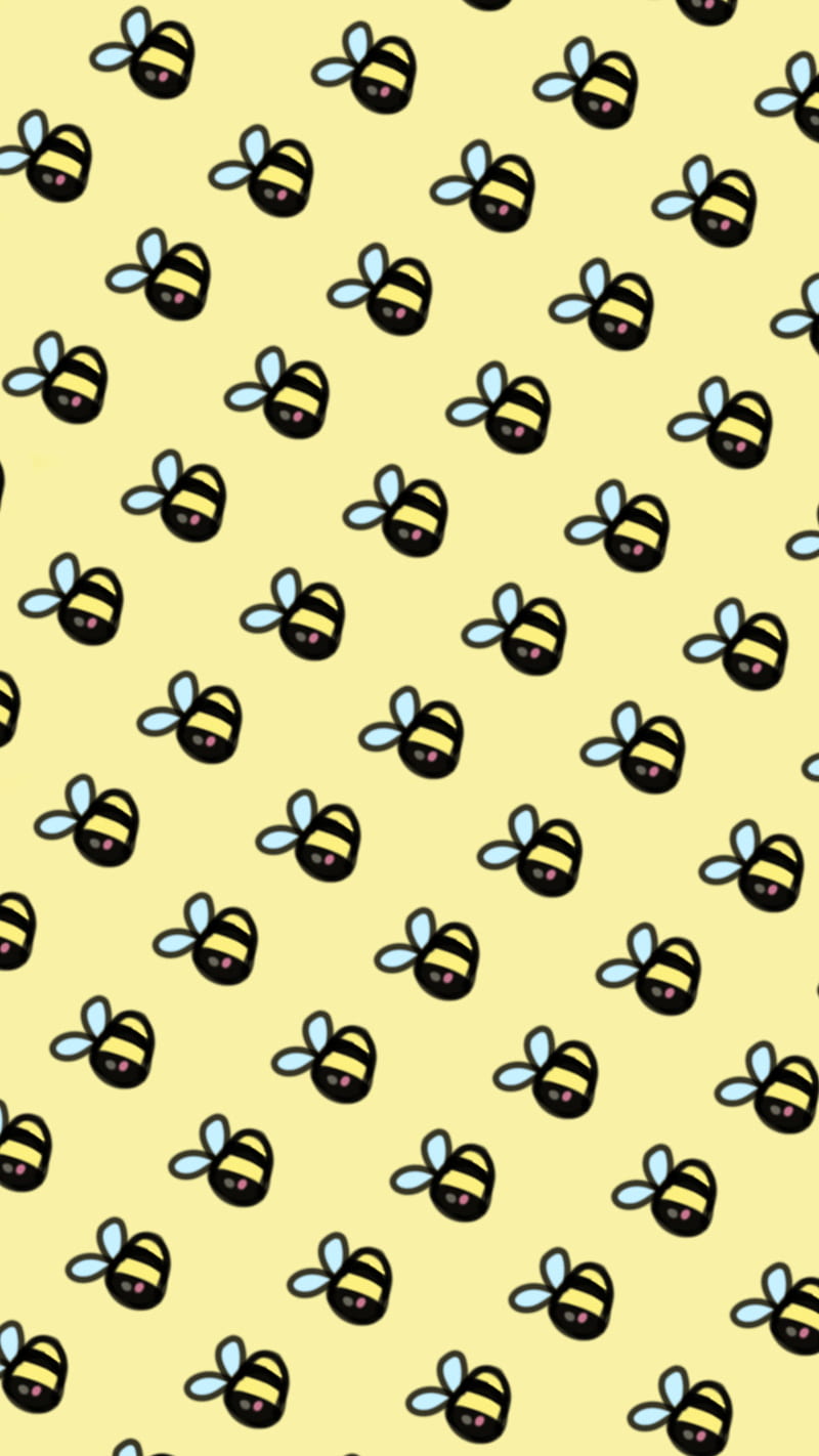 Cute Bumble Bee Wallpaper Grey Background Cute Wallpaper Bumble Bee  Background Image And Wallpaper for Free Download