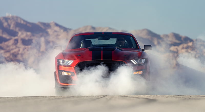 2020 Ford Mustang Shelby GT500 - Burnout , car, HD wallpaper