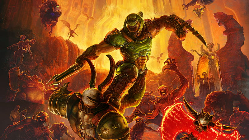 Doom Eternal , doom-eternal, 2019-games, games, doom, HD wallpaper