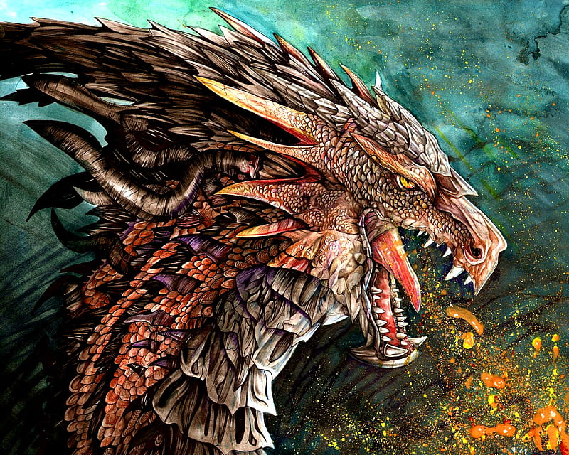 1920x1080px, 1080P free download Dangerous dragon, Dragon, HD