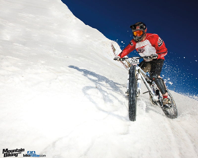 Snow mtb mountain snow mtb downhill HD wallpaper Peakpx