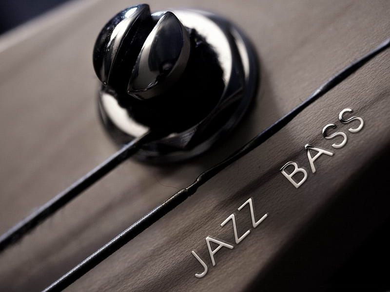 Jazz Bass-music theme, HD wallpaper