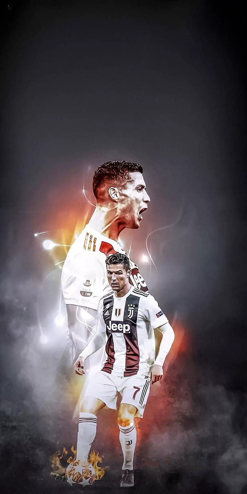 Cristiano Ronaldo Football Player 4K iPhone 8 Wallpapers Free Download