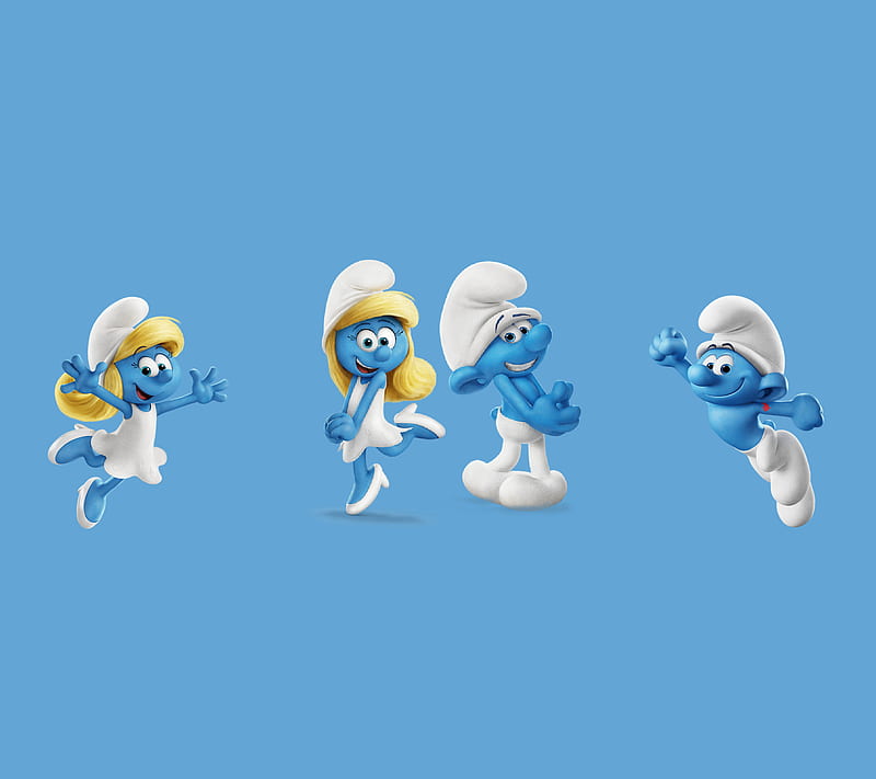 Pouco Smurfs azul, Smurf foto de stock editorial. Imagem de paisagem -  134599263