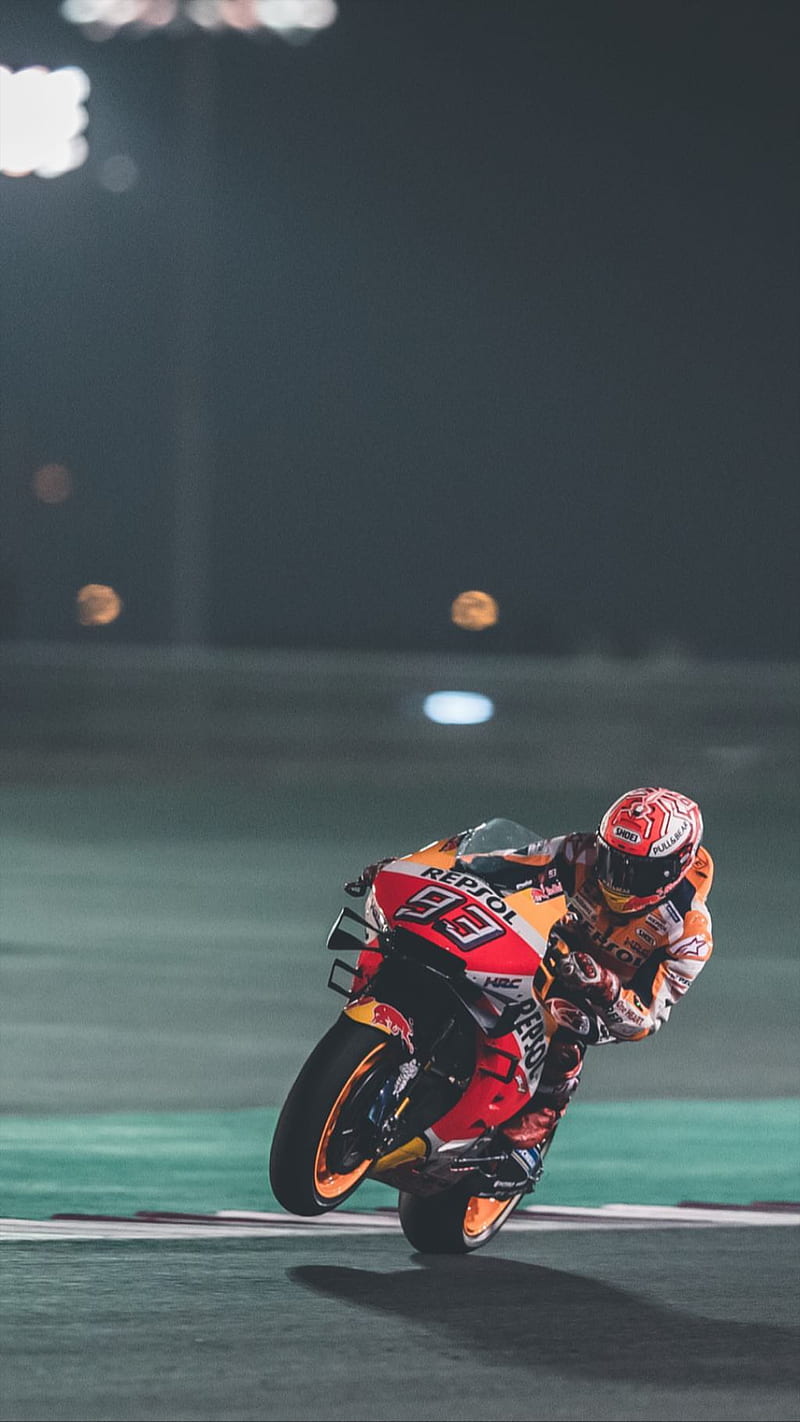 Marc Marquez, bike, motor, motorcycle, HD phone wallpaper | Peakpx