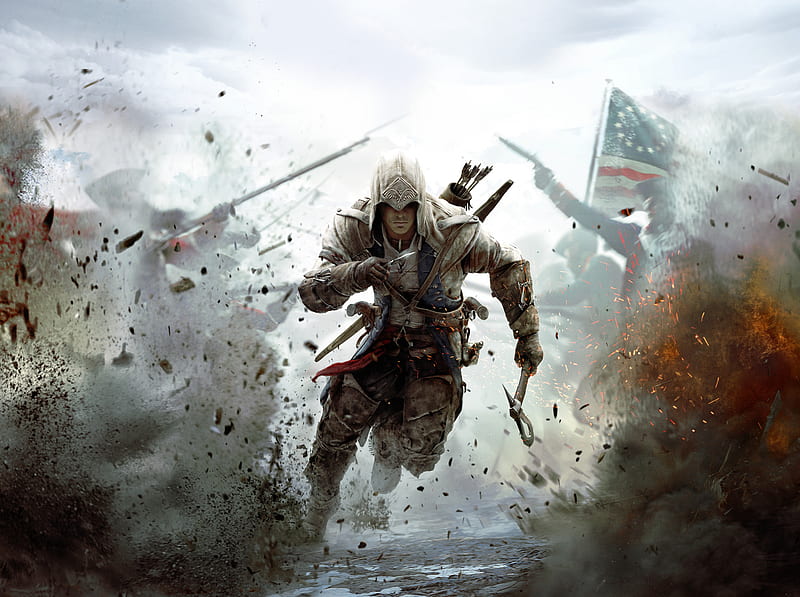 Assassins Creed 3 10k, assassins-creed, games, xbox-games, ps-games, pc-games, HD wallpaper