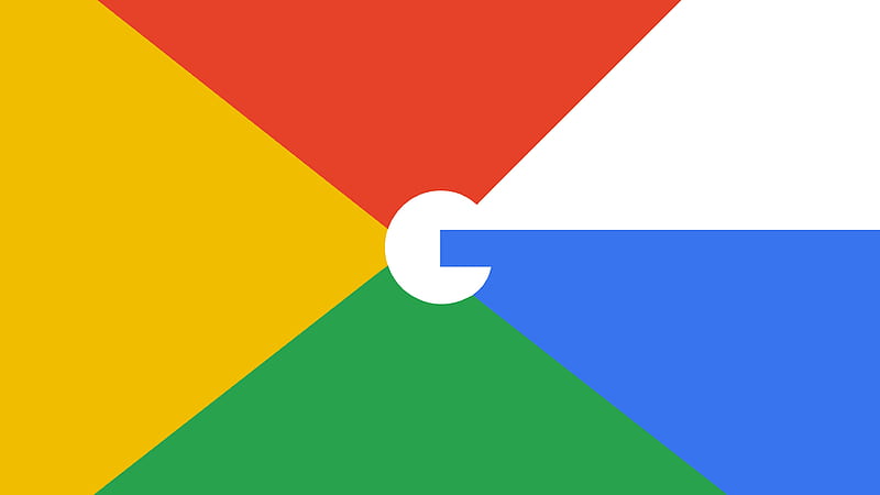 Google Logo Minimalism , google, minimalism, logo, HD wallpaper