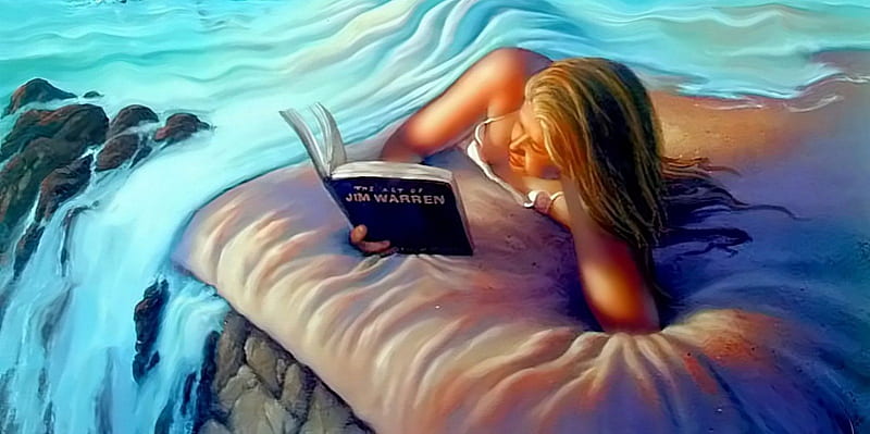 The Stories I read #2, book, water, series, reading, HD wallpaper