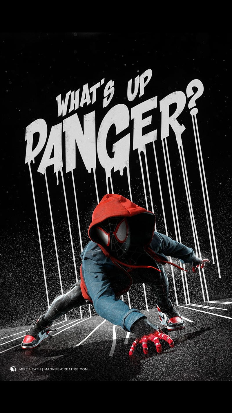 whats up danger, into the spiderverse, miles morales, ps5, spiderman, HD phone wallpaper
