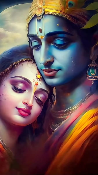 Love Romantic Radha Krishna Wallpaper Hd | iphonekrishnawallpaper.in