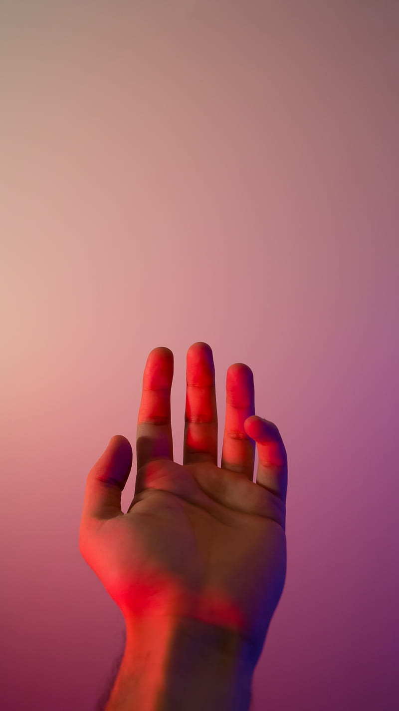 left human hand, HD phone wallpaper