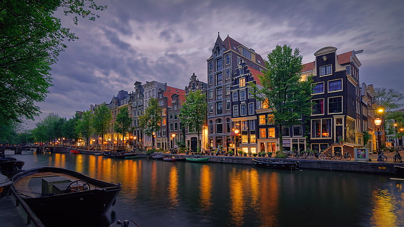 Cities, Amsterdam, Netherlands, HD wallpaper