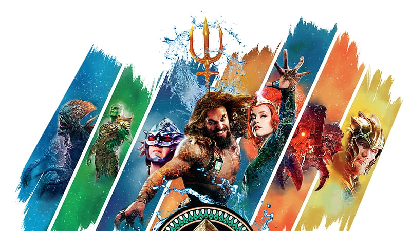 Aquaman Movie Team, HD wallpaper