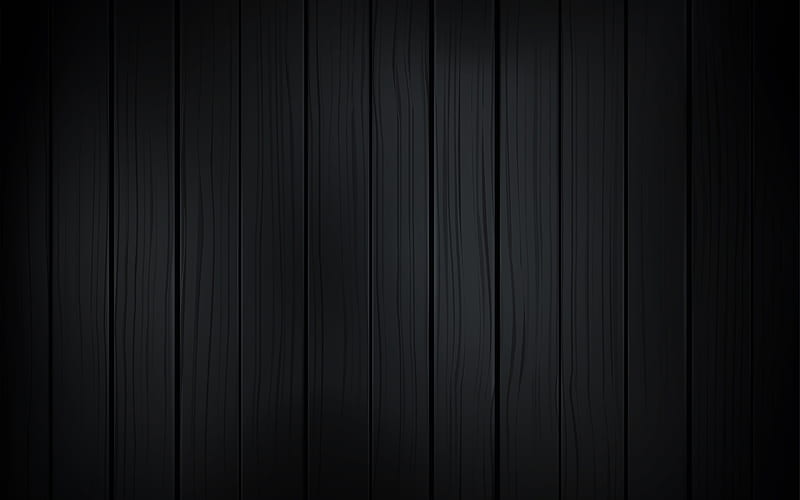 black wooden boards, close-up, black wooden texture, wooden backgrounds, macro, wooden textures, wooden planks, vertical wooden boards, black backgrounds, HD wallpaper
