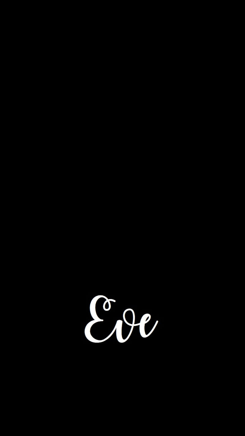 Eve, calligraphy, name, HD phone wallpaper