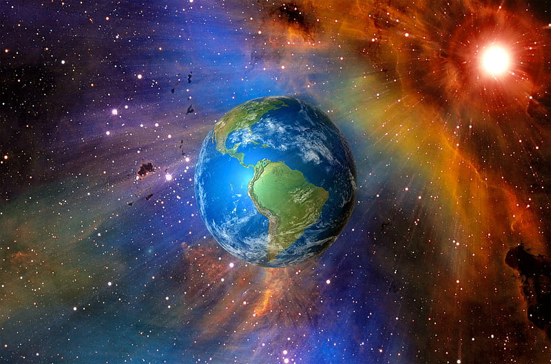 Земля сперва. Радуга Планета Вселенная. Планета земля с радугой. Rainbow Planet 807. Вселенная вращается вокруг меня.