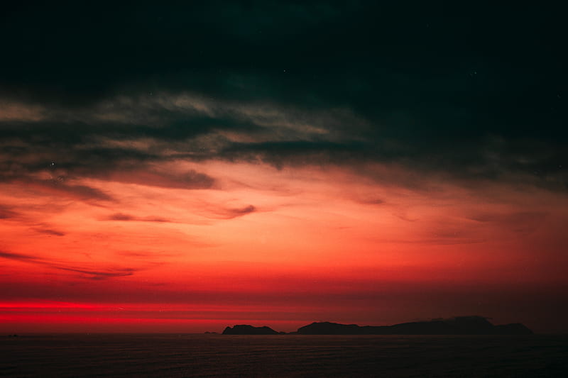 Sunset Horizon , sunset, horizon, nature, HD wallpaper